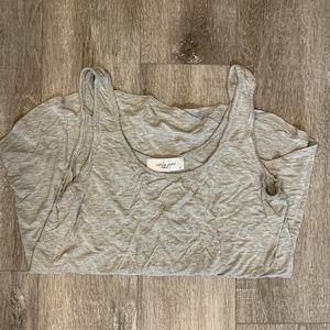 Carly Jean Los Angeles CJ's Favorite Tank in Grey Small